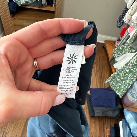 Athleta Lined Soho Jogger Pants in Blue - Picture 13 of 14